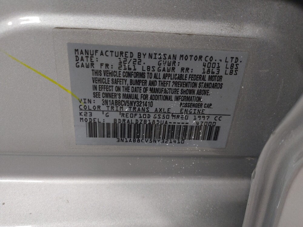 2022 Nissan Sentra in Knoxville, TN 37923 - 18073308 33