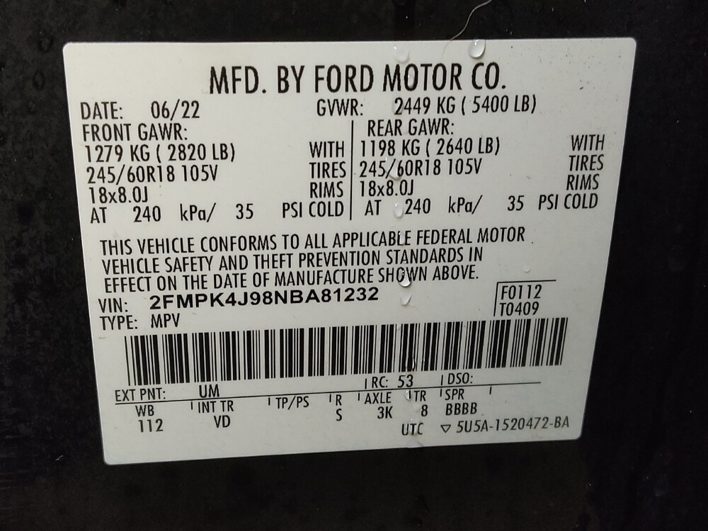 2022 Ford Edge in Fayetteville, NC 28304 - 18073363 33