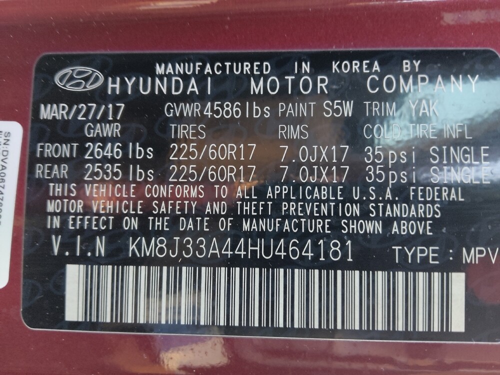 2017 Hyundai Tucson in Morrow, GA 30260 - 18073435 33