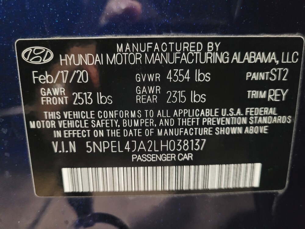 2020 Hyundai Sonata in Columbia, SC 29210 - 18073527 33