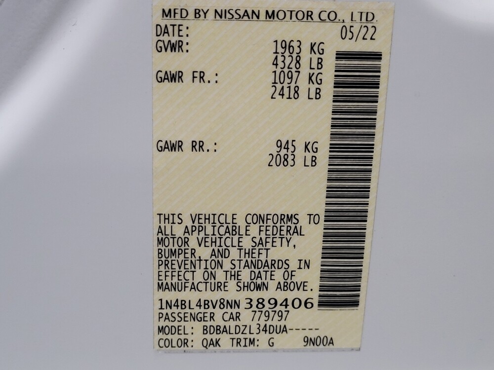 2022 Nissan Altima in Antioch, TN 37013 - 18073546 33