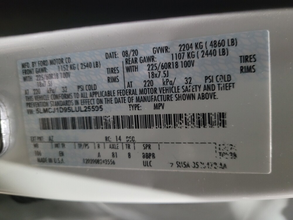 2020 Lincoln Corsair in Williamstown, NJ 8094 - 18073666 33