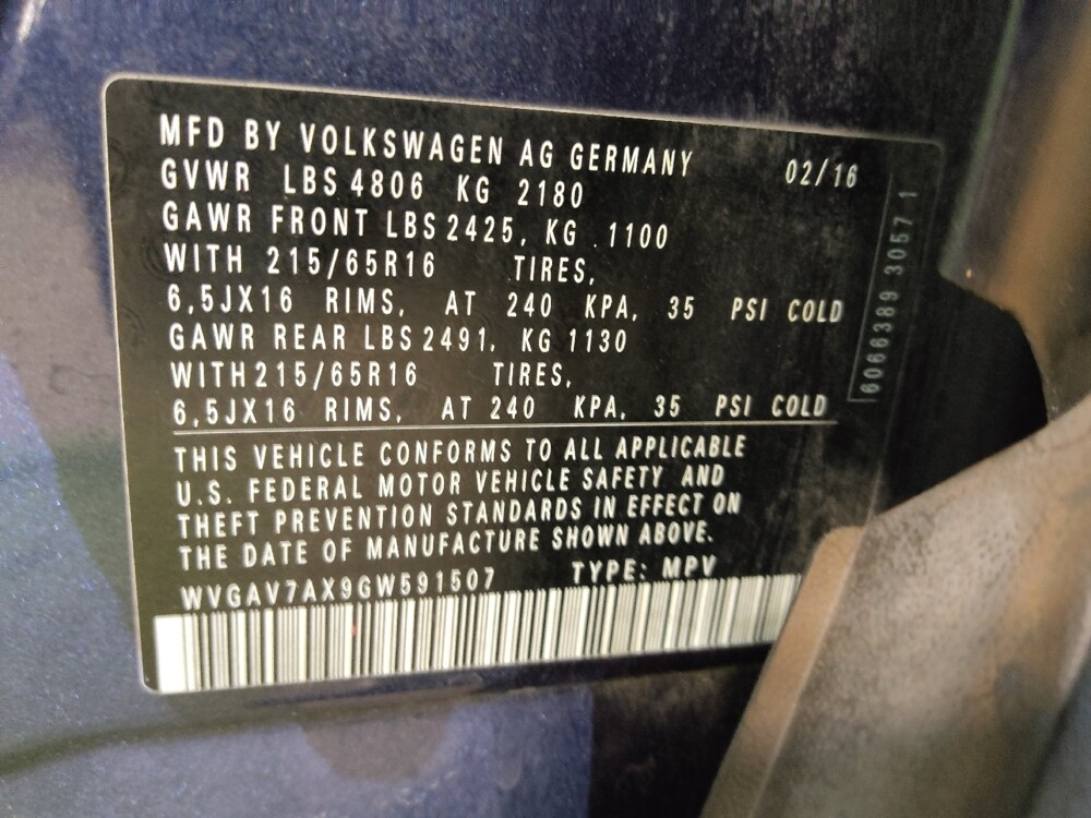 2016 Volkswagen Tiguan in Fort Myers, FL 33907 - 18073679 33