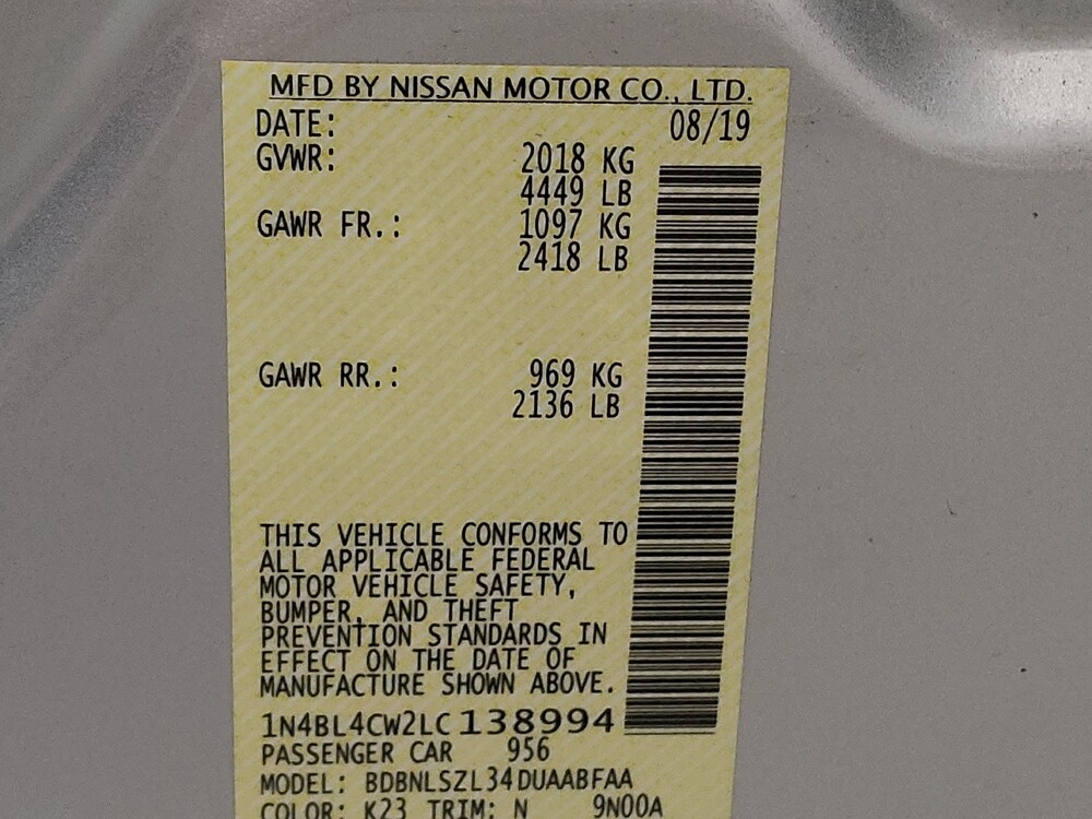 2020 Nissan Altima in Arlington, TX 76011 - 18073715 33