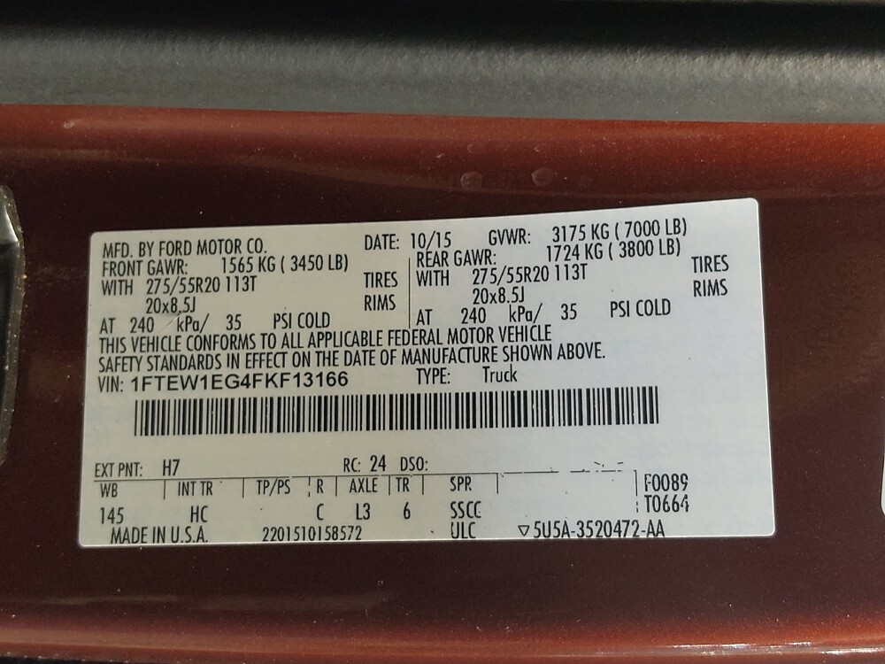 2015 Ford F150 in Tampa, FL 33612 - 18073744 33