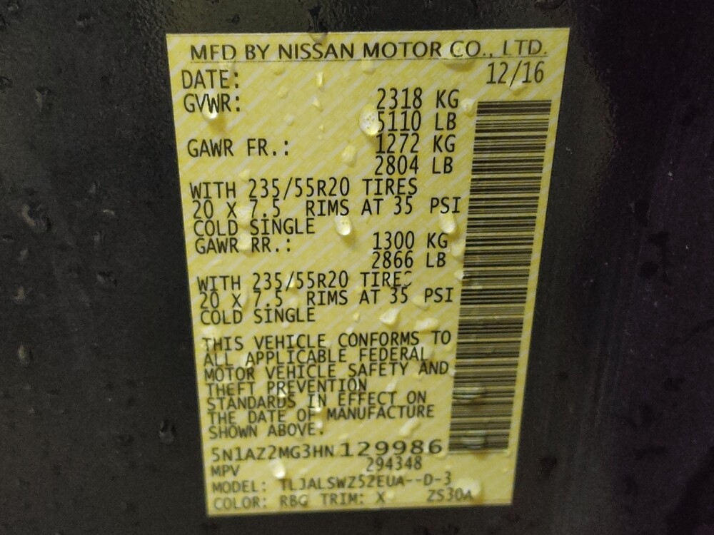 2017 Nissan Murano in Raleigh, NC 27604 - 18073790 33