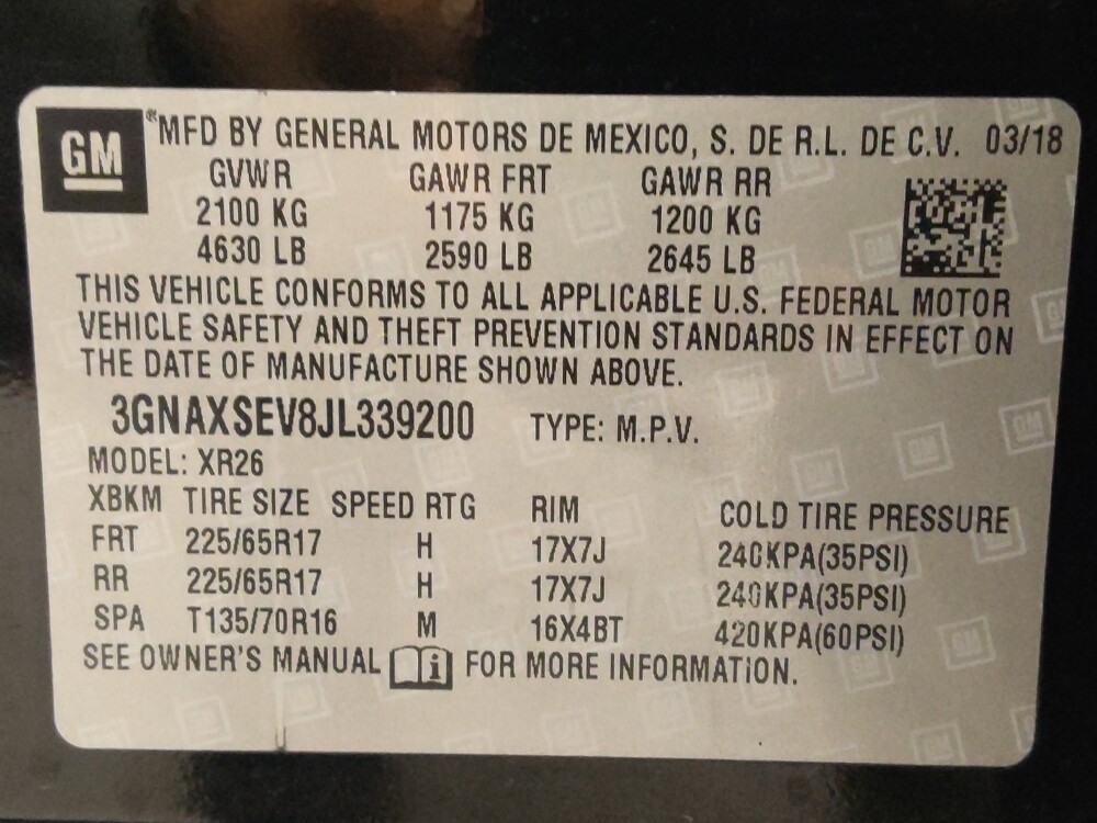 2018 Chevrolet Equinox in San Antonio, TX 78238 - 18073840 33