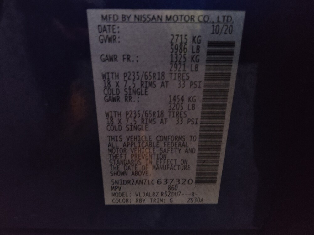 2020 Nissan Pathfinder in Marietta, GA 30062 - 18074028 33