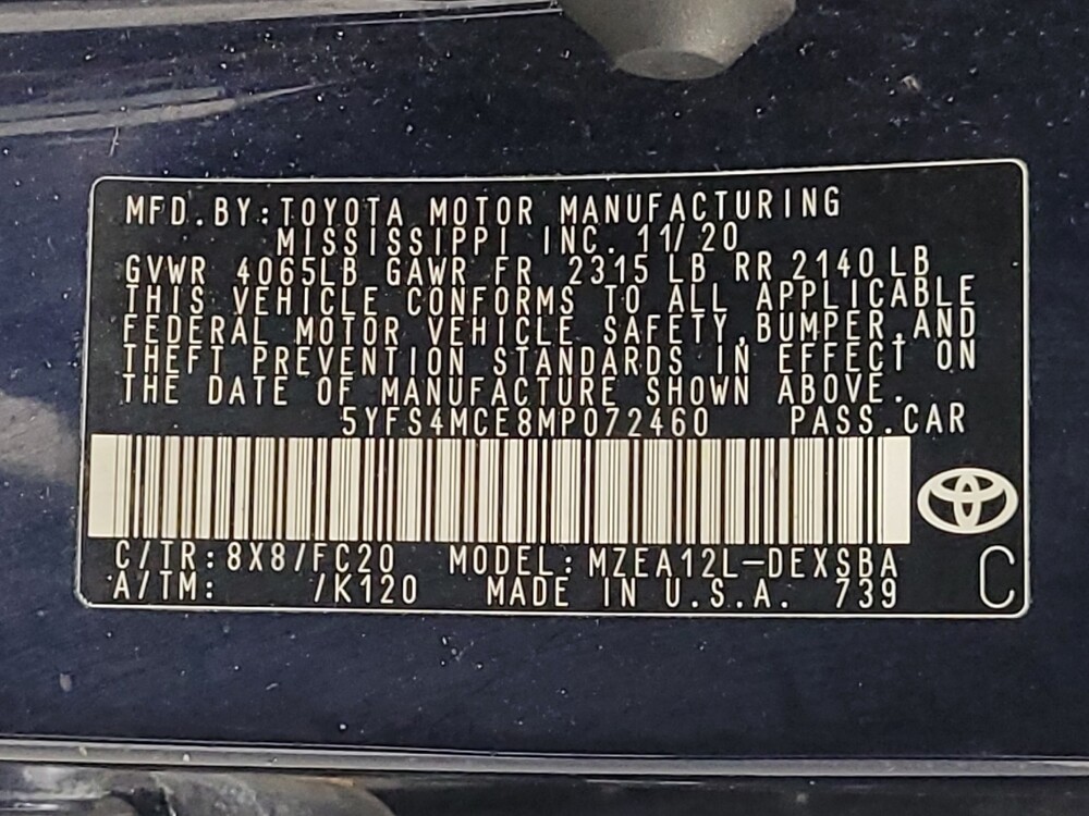 2021 Toyota Corolla in Huntsville, AL 35816 - 18074073 33