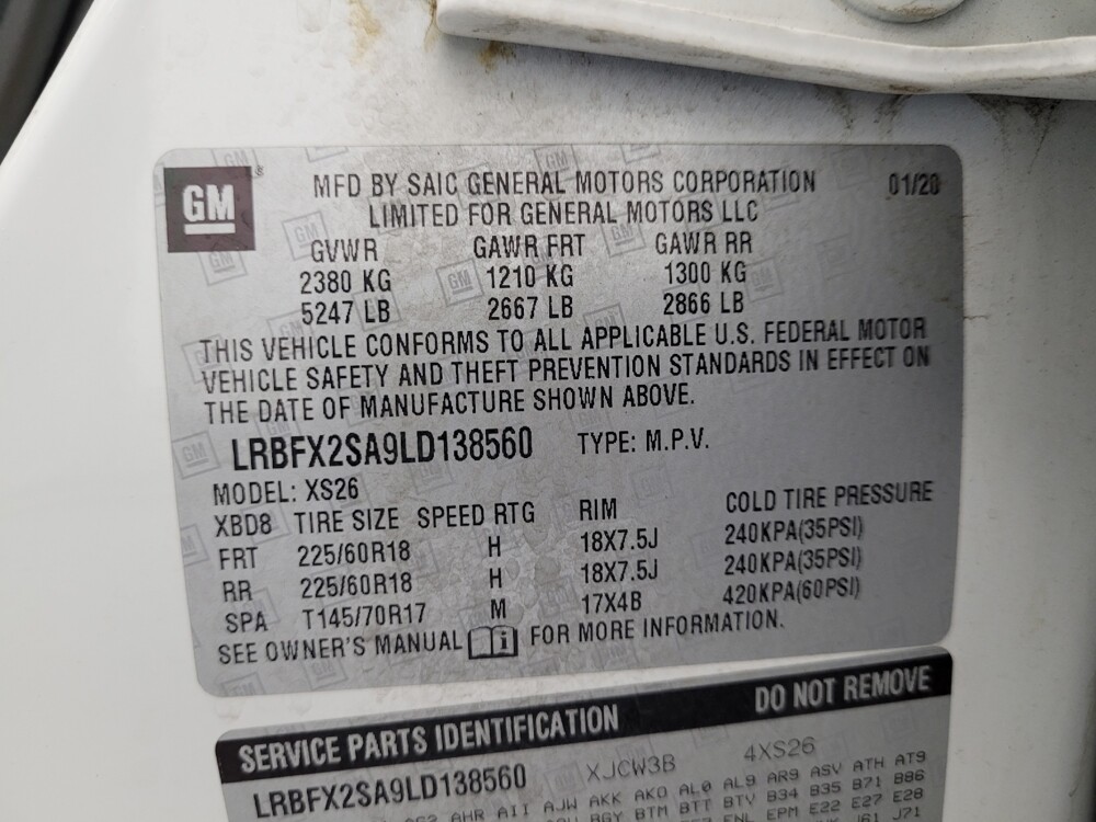 2020 Buick Envision in Las Vegas, NV 89102 - 18074136 33