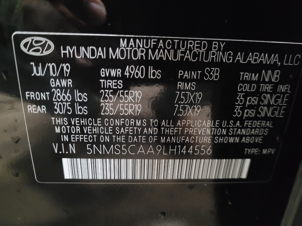 2020 Hyundai Santa Fe in Temple Hills, MD 20746 - 18074147 33