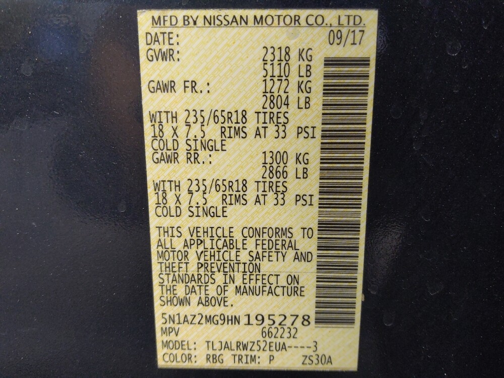 2017 Nissan Murano in San Antonio, TX 78238 - 18074266 33