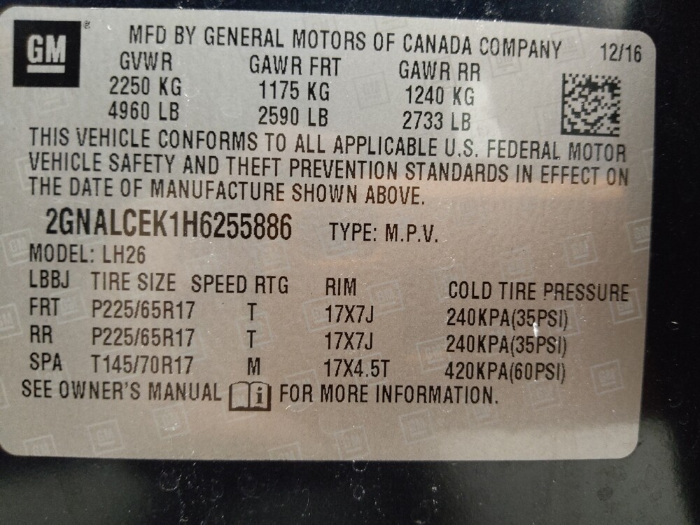 2017 Chevrolet Equinox in Colorado Springs, CO 80909 - 18074272 33