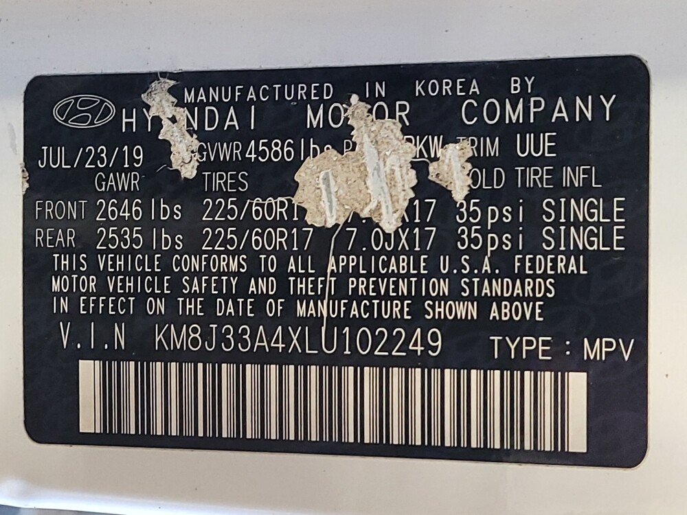 2020 Hyundai Tucson in Lauderdale Lakes, FL 33313 - 18074316 33