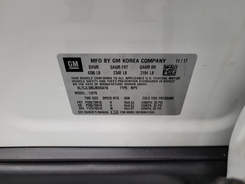 2018 Chevrolet Trax in Reno, NV 89502 - 18074447 33