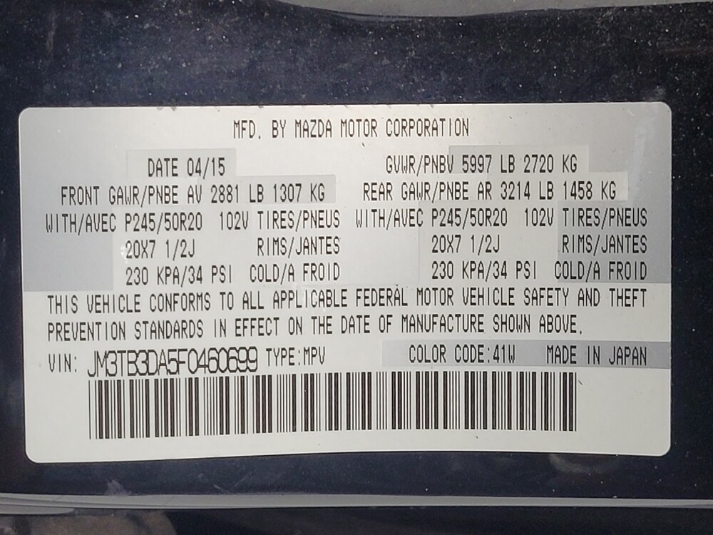 2015 Mazda CX-9 in Memphis, TN 38128 - 18074474 33