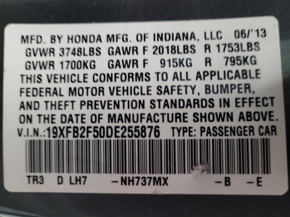 2013 Honda Civic in Torrance, CA 90504 - 18074602 33