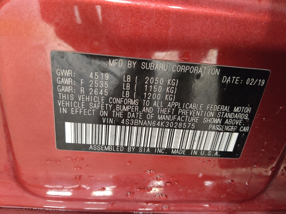 2019 Subaru Legacy in Duluth, GA 30096 - 18074629 33