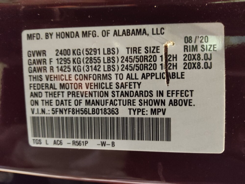 2020 Honda Passport in Fayetteville, NC 28304 - 18074721 33
