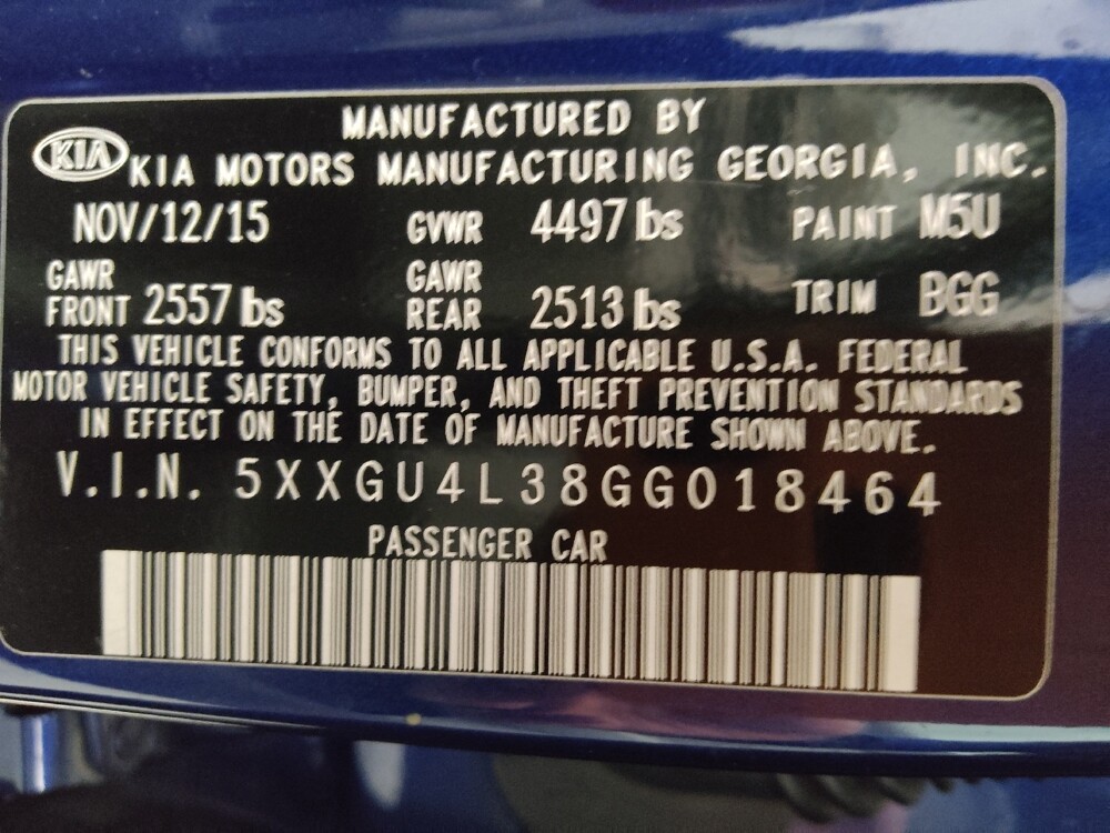 2016 Kia Optima in Springfield, MO 65807 - 18074722 33