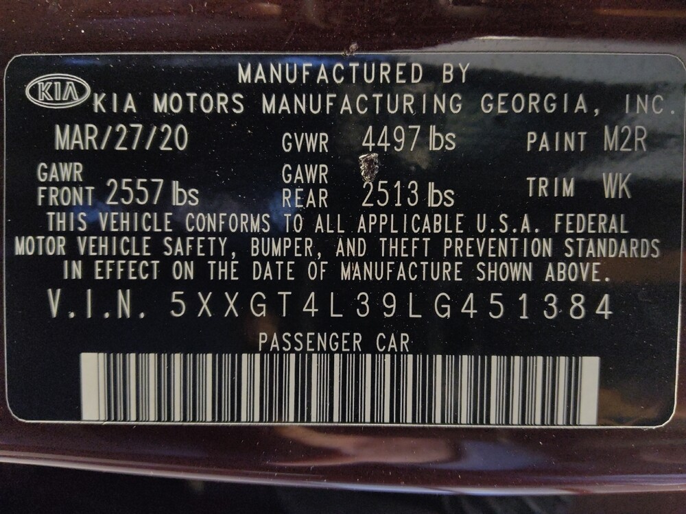 2020 Kia Optima in Baton Rouge, LA 70816 - 18074755 33