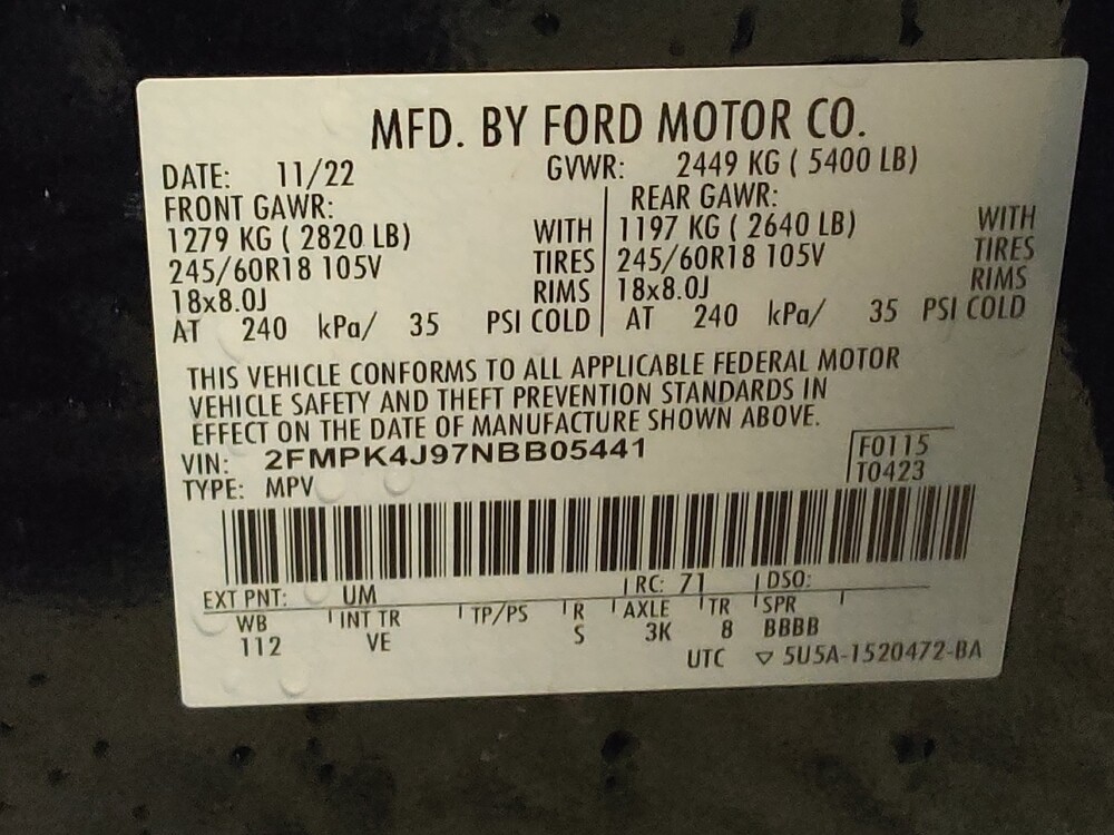 2022 Ford Edge in Charlotte, NC 28213 - 18074870 33