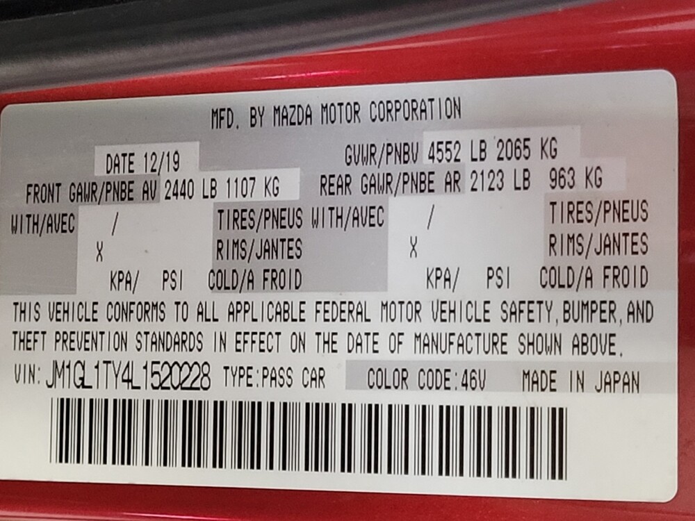 2020 MAZDA MAZDA6 in Clearwater, FL 33764 - 18075054 33