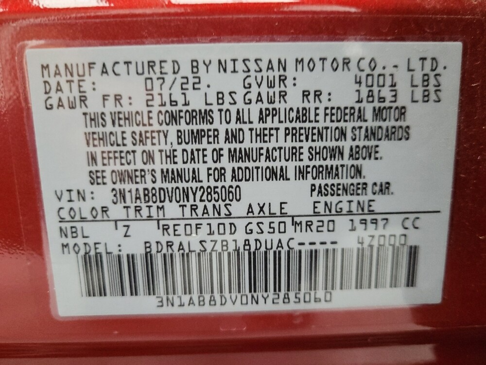 2022 Nissan Sentra in Las Vegas, NV 89102 - 18075057 33