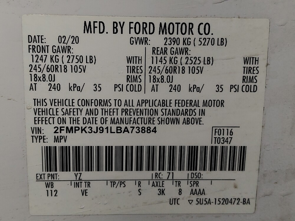 2020 Ford Edge in San Antonio, TX 78238 - 18075116 33