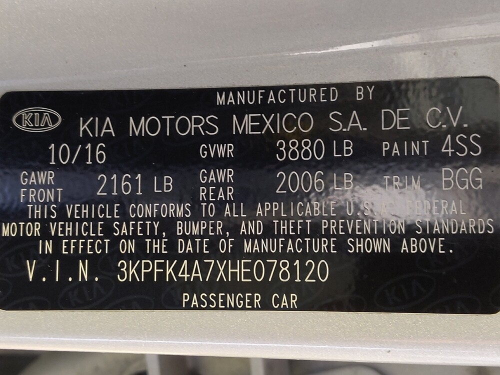 2017 Kia Forte in Houston, TX 77074 - 18075129 33