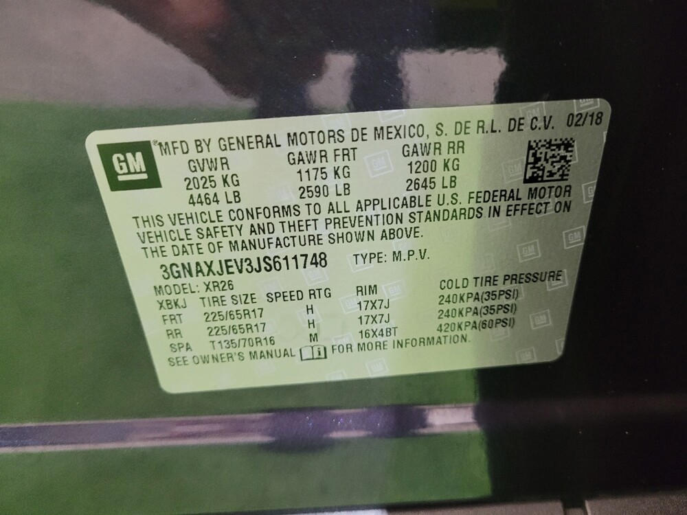 2018 Chevrolet Equinox in Fairfield, OH 45014 - 18075140 33