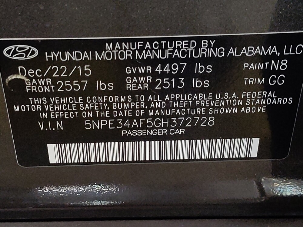 2016 Hyundai Sonata in Bradenton, FL 34207 - 18075230 33