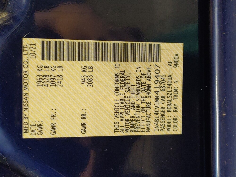 2021 Nissan Altima in Tucson, AZ 85705 - 18075339 33