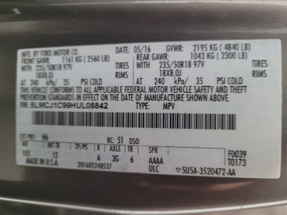 2017 Lincoln MKC in Riverside, CA 92504 - 18075387 33