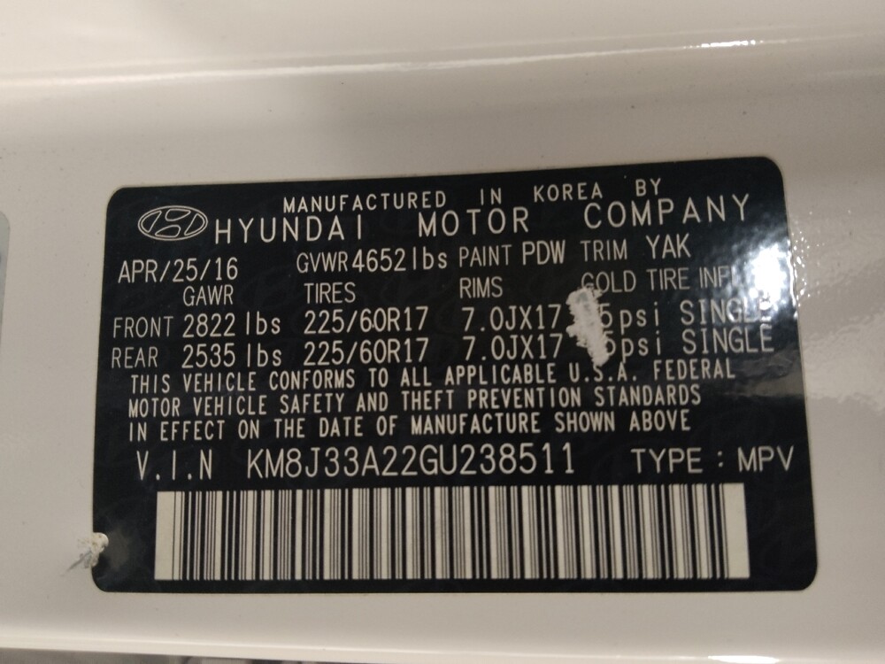 2016 Hyundai Tucson in Conyers, GA 30094 - 18075395 33