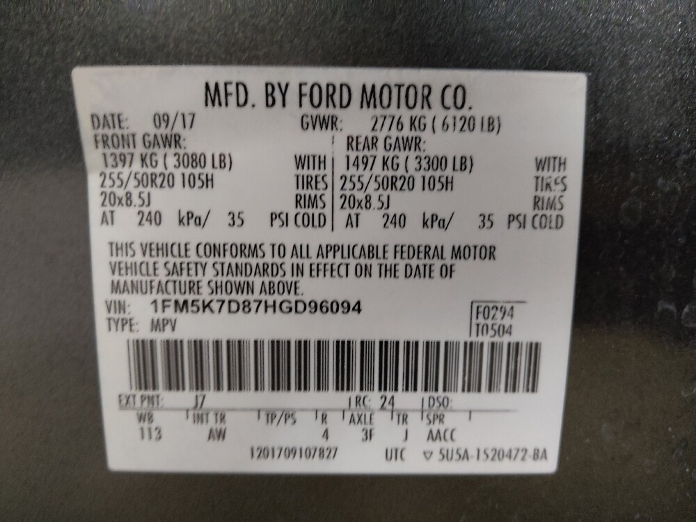 2017 Ford Explorer in Macon, GA 31210 - 18075469 33