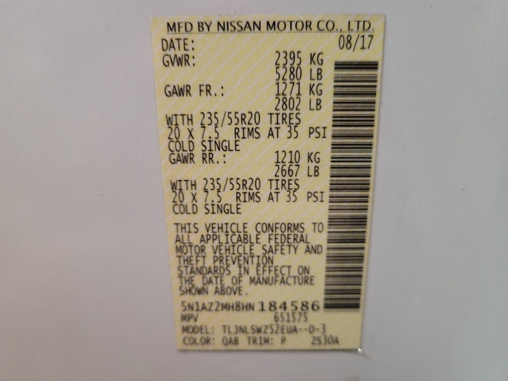 2017 Nissan Murano in Jacksonville, FL 32210 - 18075470 33