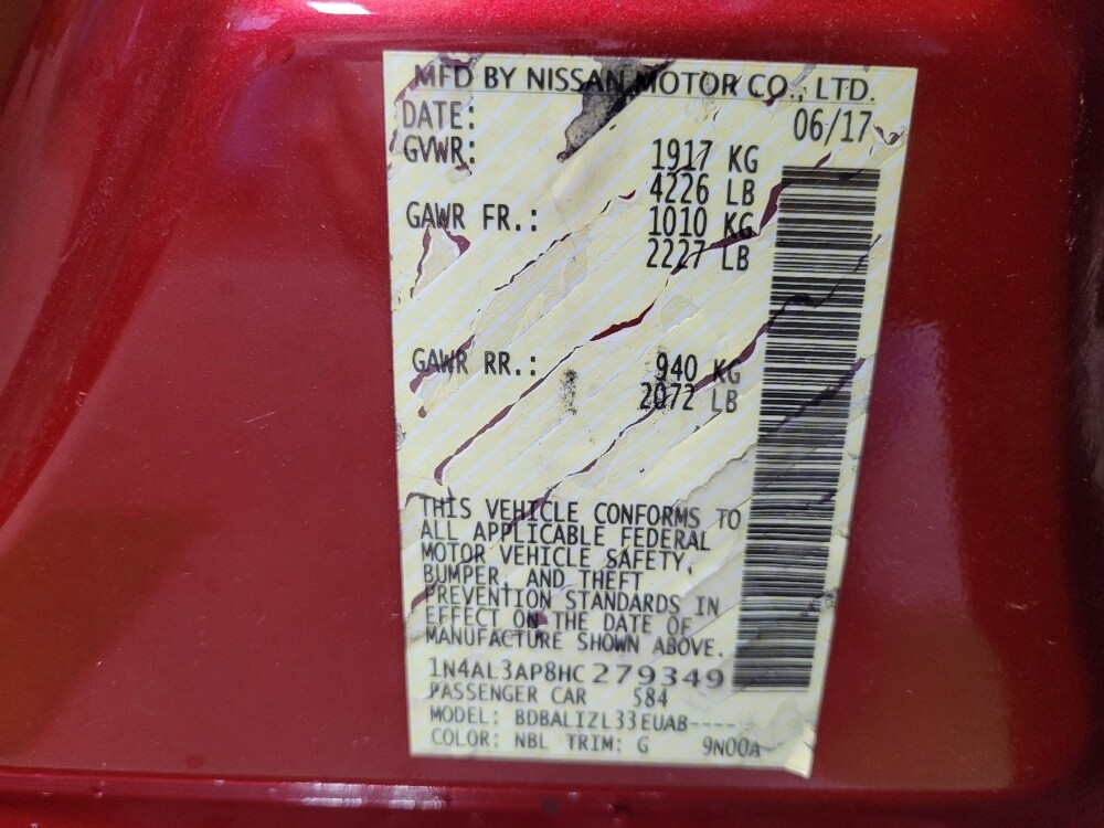 2017 Nissan Altima in Miamisburg, OH 45342 - 18075526 33