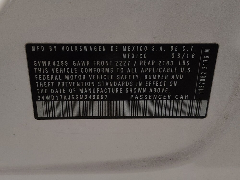 2016 Volkswagen Jetta in Ocala, FL 34471 - 18075649 33