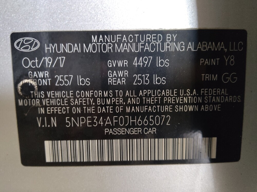 2018 Hyundai Sonata in Charleston, SC 29414 - 18075651 33