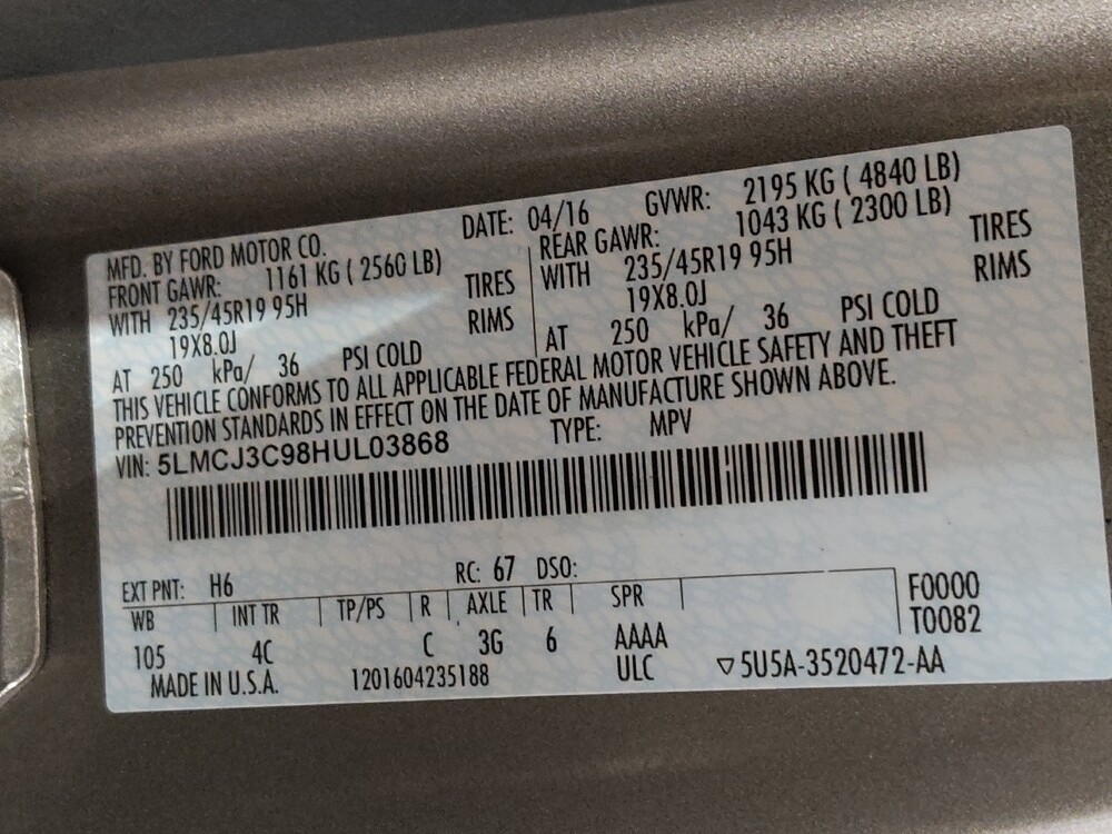 2017 Lincoln MKC in Oklahoma City, OK 73139 - 18075673 33