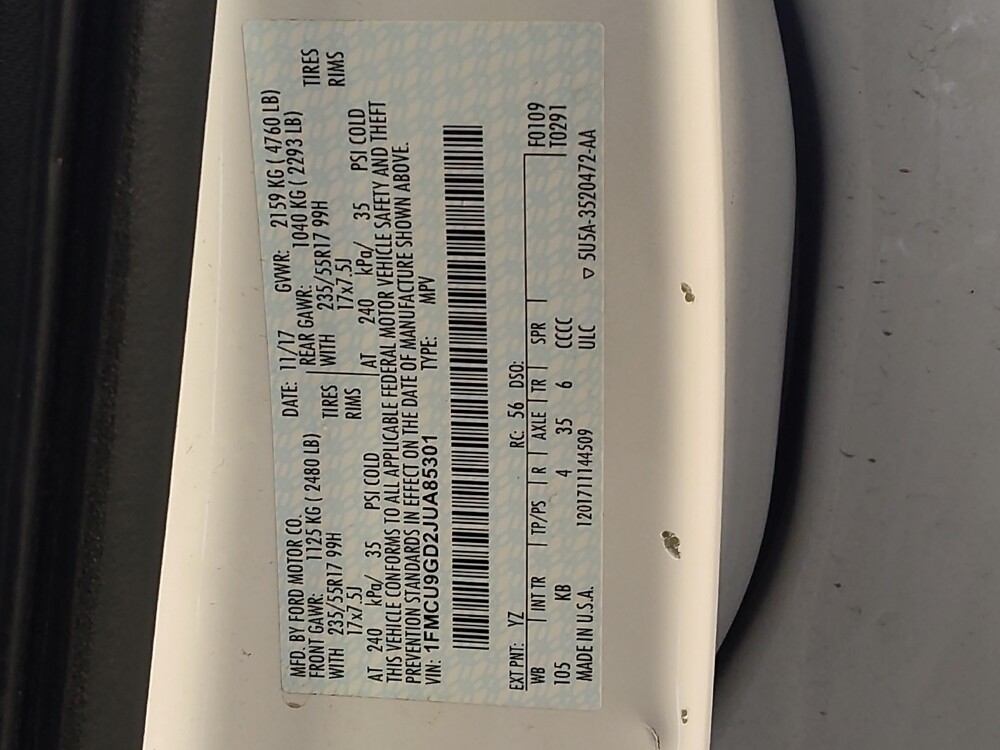 2018 Ford Escape in Houston, TX 77034 - 18075719 33