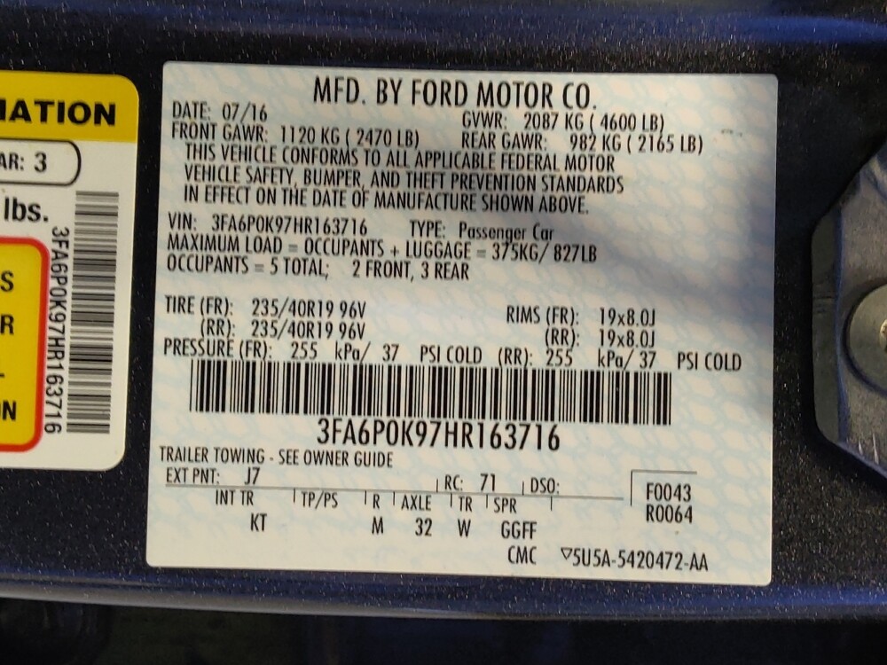 2017 Ford Fusion in Albuquerque, NM 87123 - 18075823 33