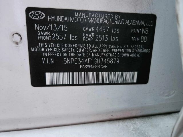 2016 Hyundai Sonata in Wadena, MN 56482 - 18075847 19