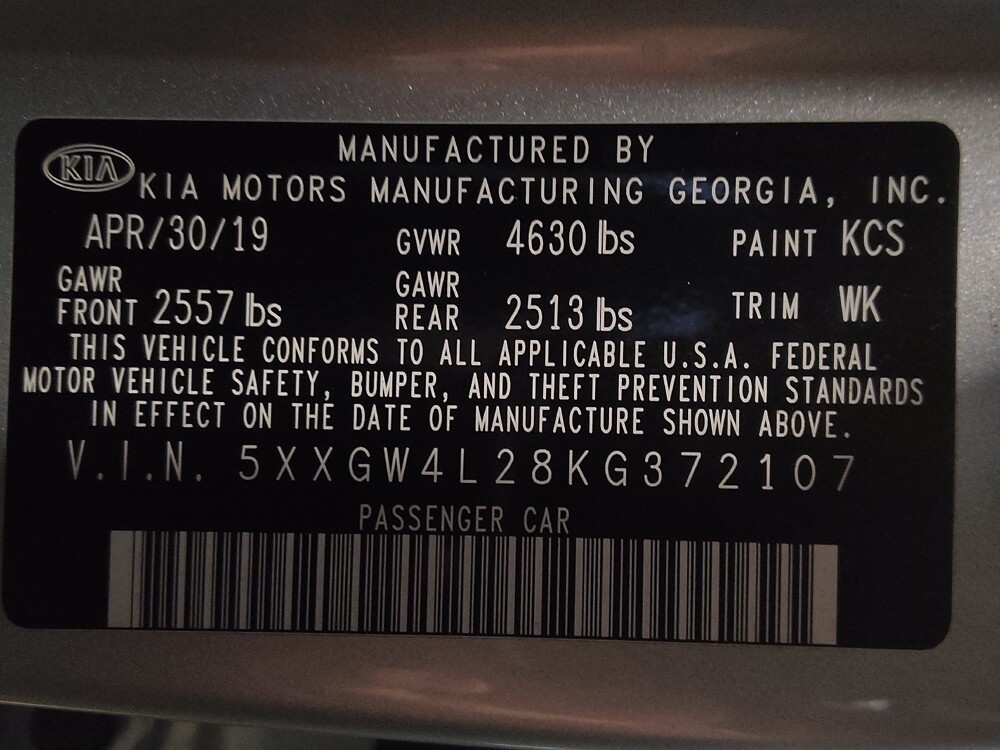 2019 Kia Optima in West Palm Beach, FL 33409 - 18075955 33