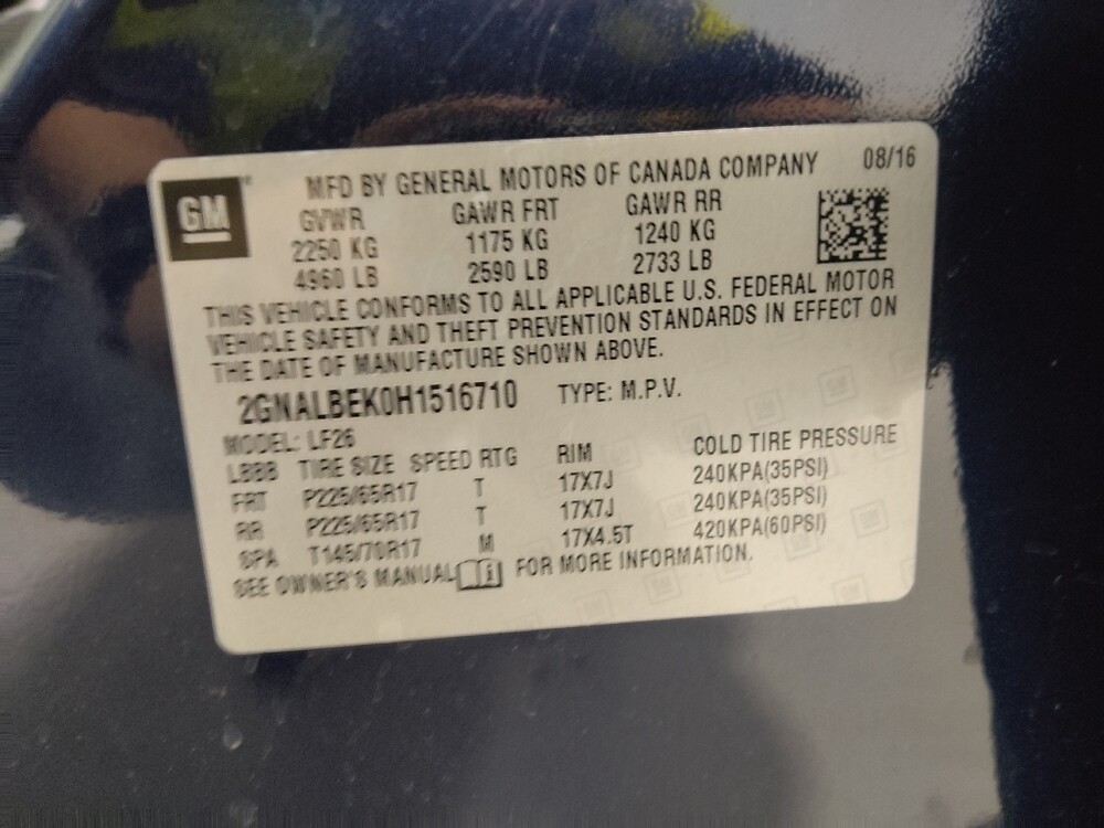 2017 Chevrolet Equinox in Columbus, OH 43231 - 18075986 33