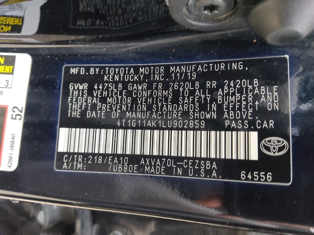 2020 Toyota Camry in Conyers, GA 30094 - 18076050 33