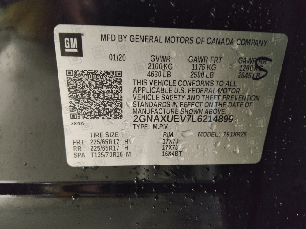 2020 Chevrolet Equinox in Conyers, GA 30094 - 18076056 33