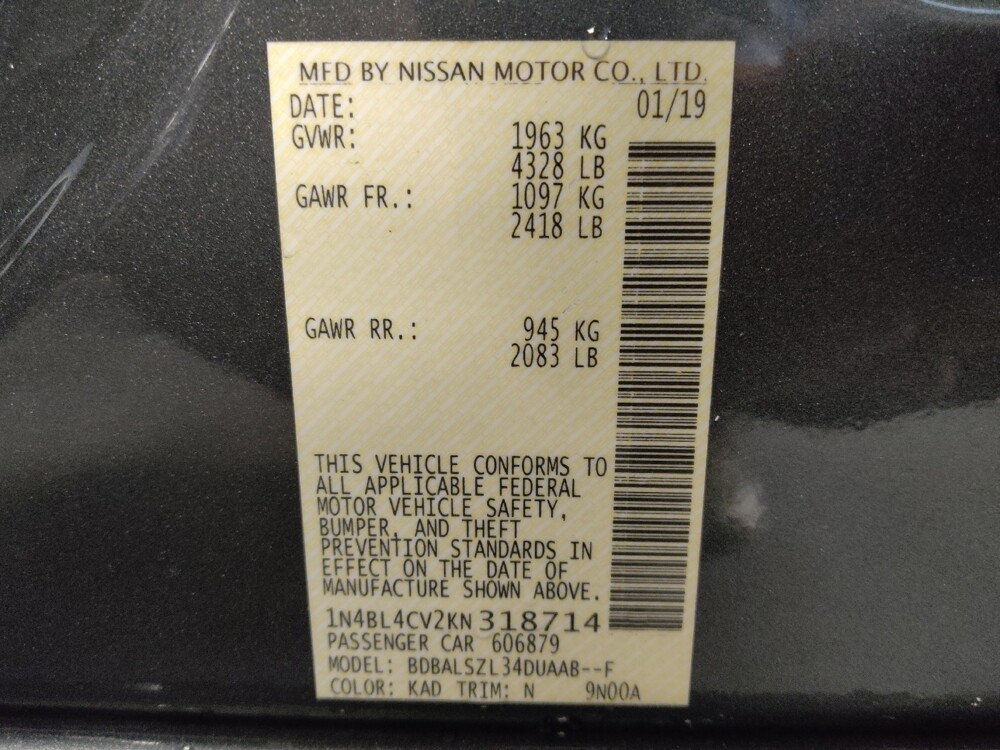 2019 Nissan Altima in Winston-Salem, NC 27103 - 18076063 33