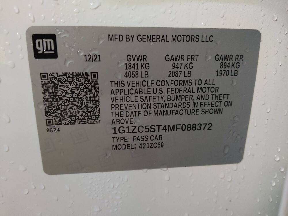 2021 Chevrolet Malibu in Winston-Salem, NC 27103 - 18076064 33